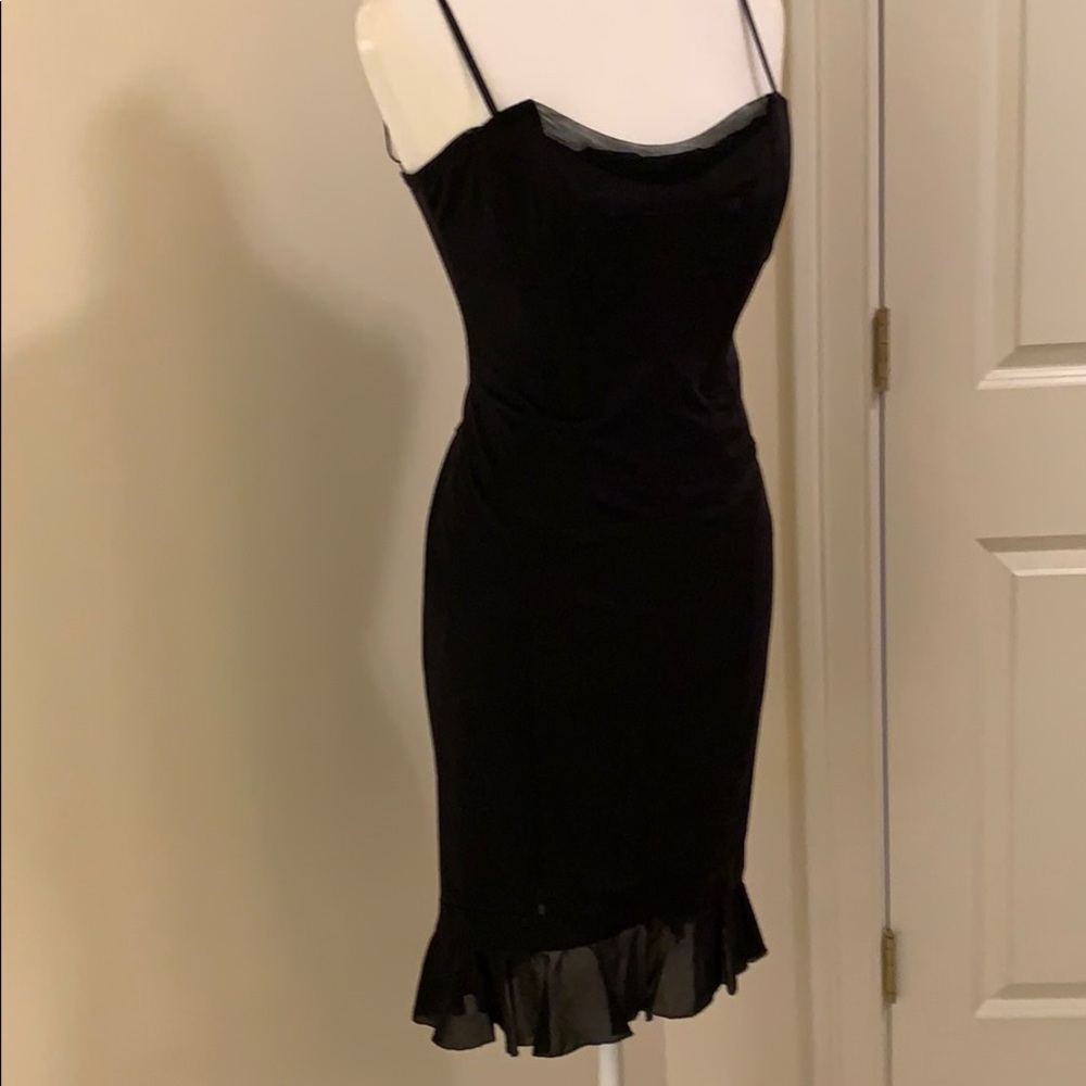Nicole Miller collection black dress